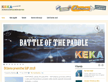 Tablet Screenshot of keka.si